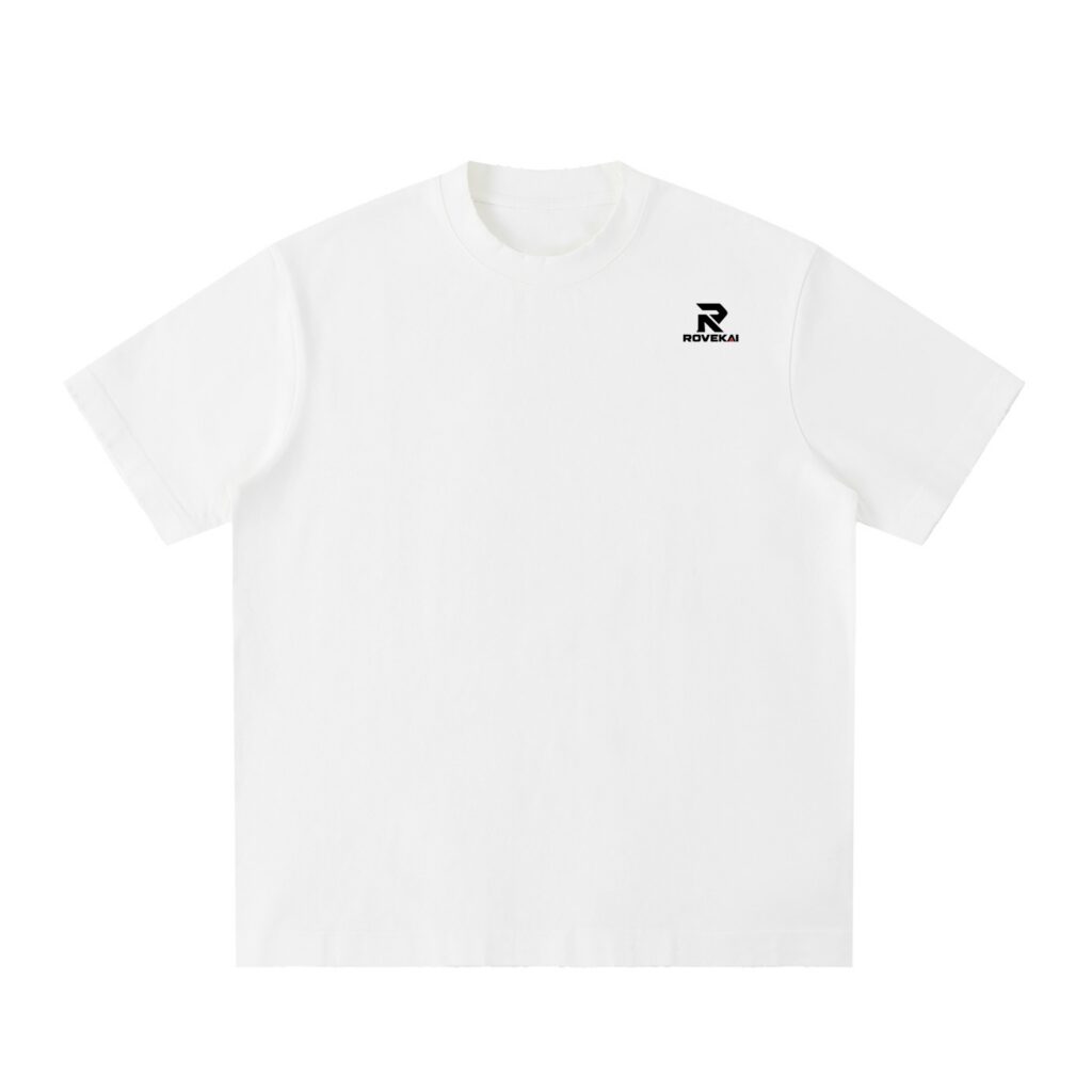 Heavyweight Vintage Washed Frayed T-Shirt